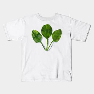 Spinach leaves Kids T-Shirt